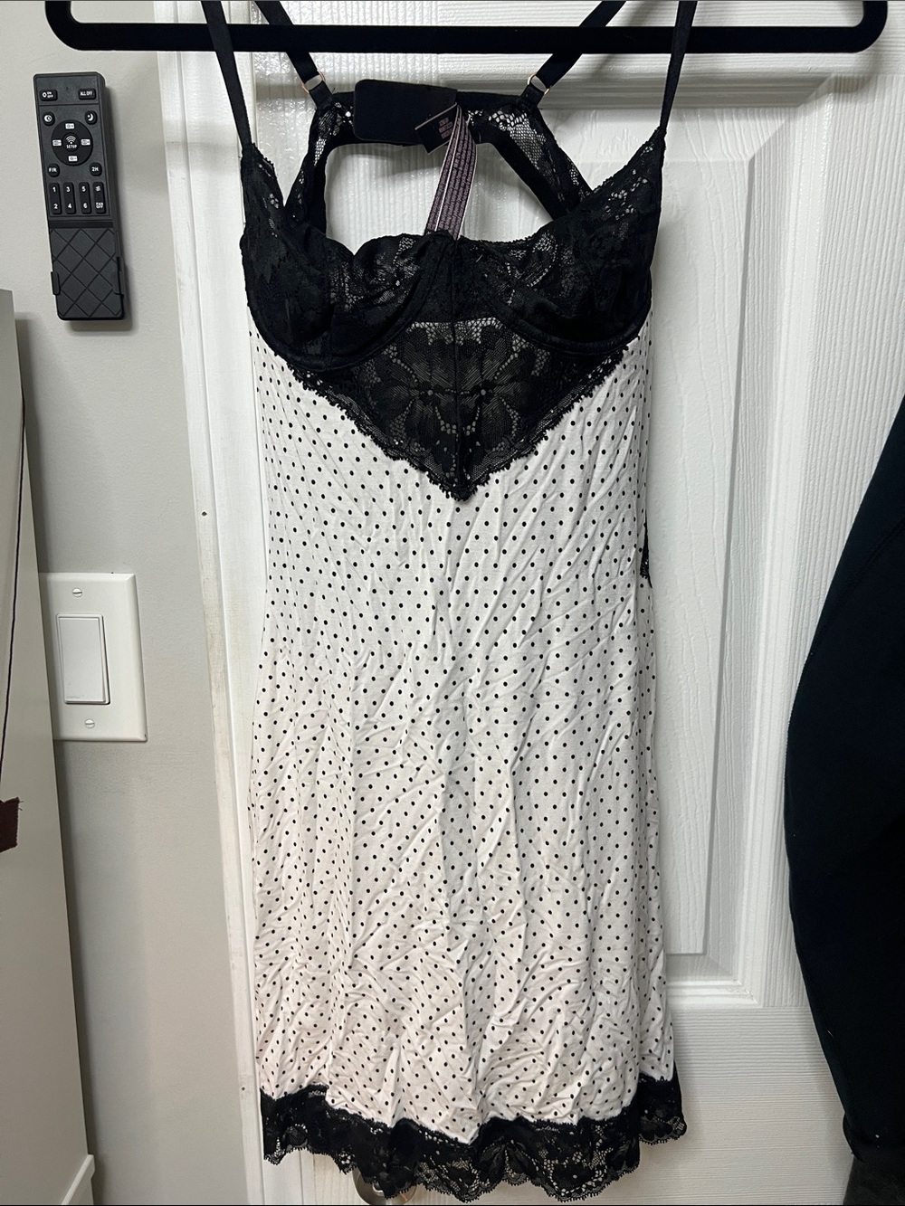 Polka dot chemise